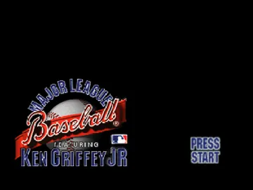 Major League Baseball Featuring Ken Griffey Jr. (Australia) screen shot title